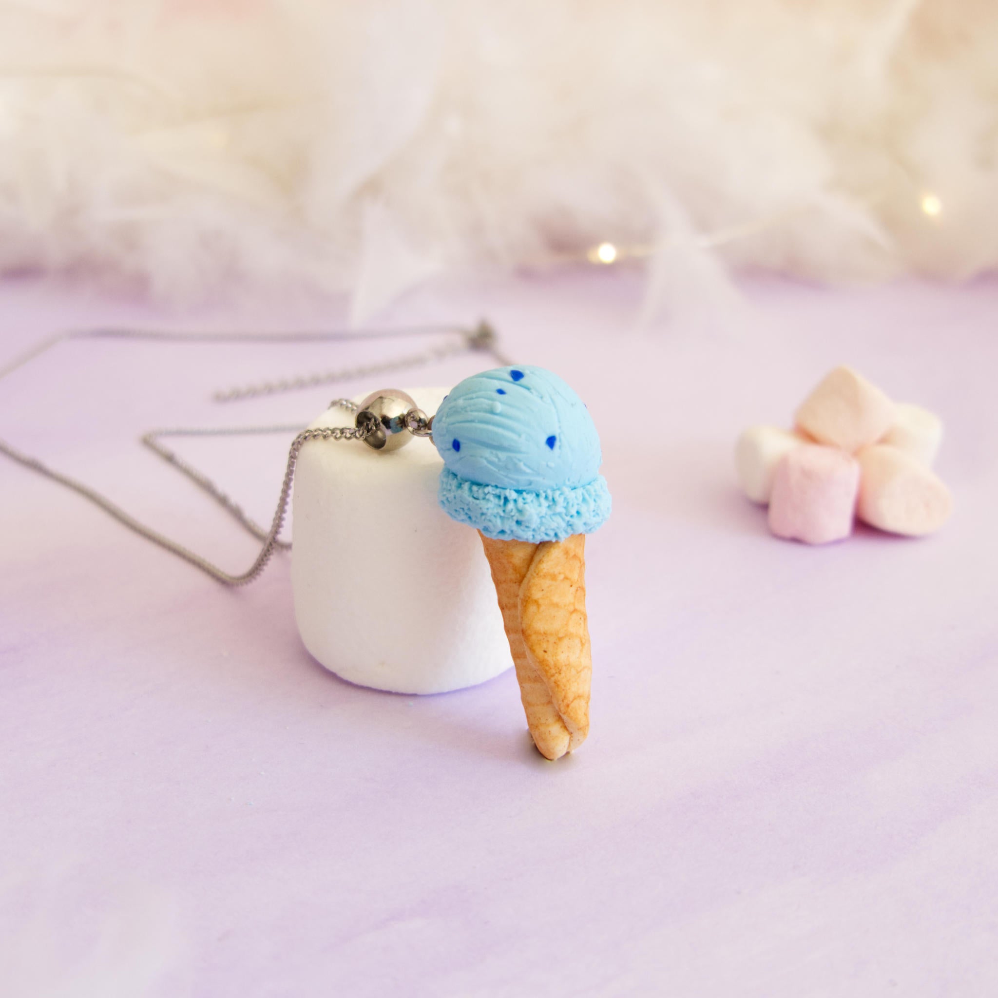 Collier cornet de glace