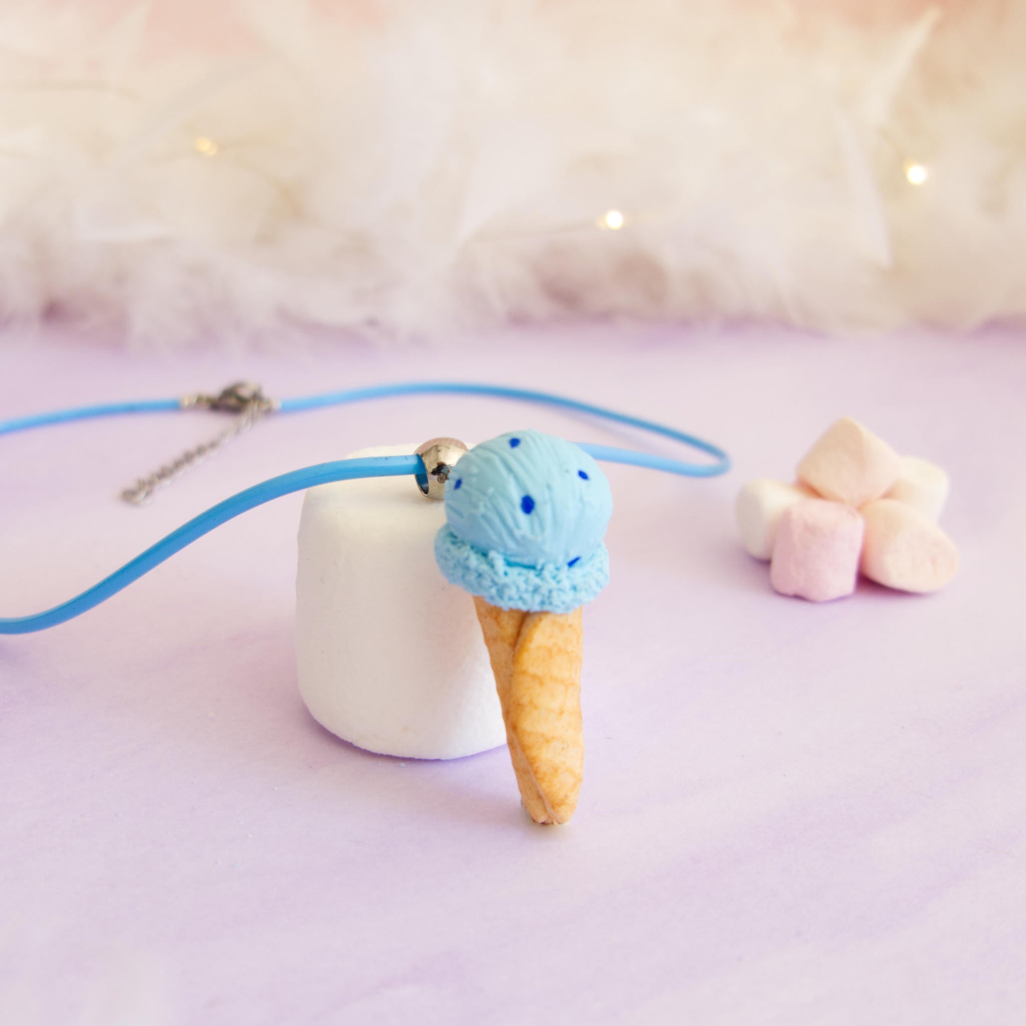 Collier cornet de glace