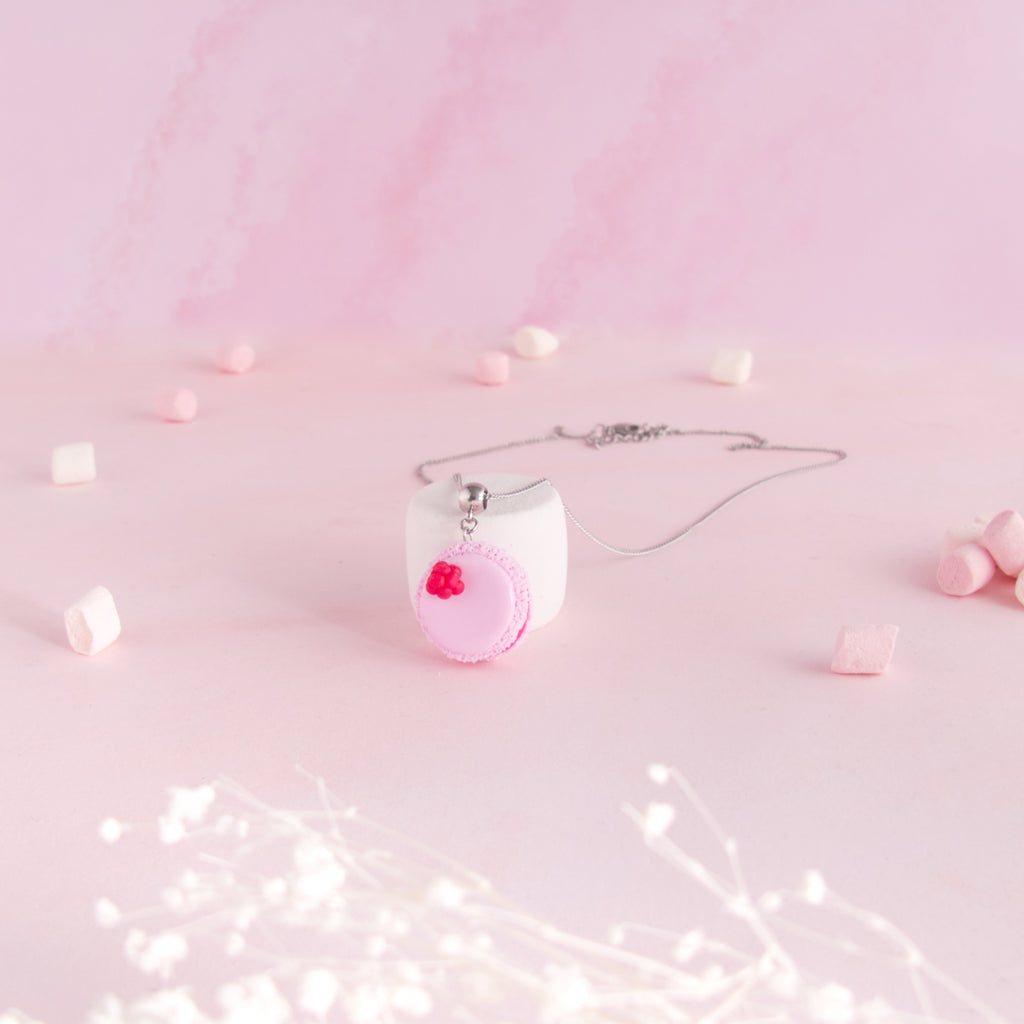 Collier macaron