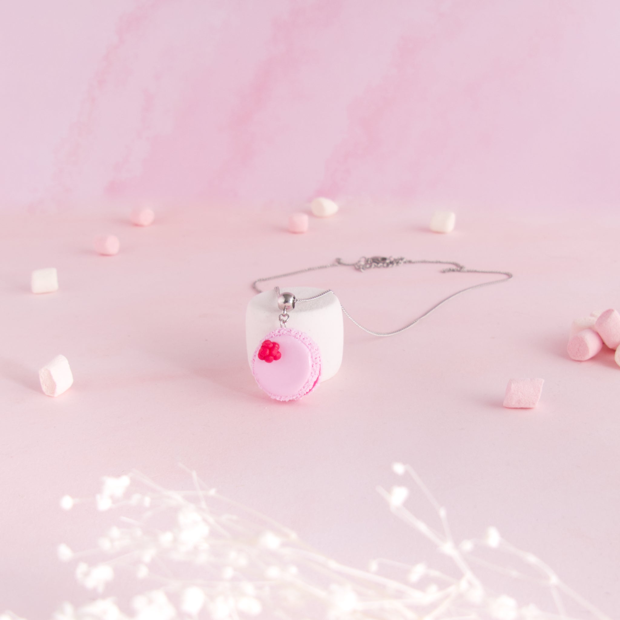 Collier macaron