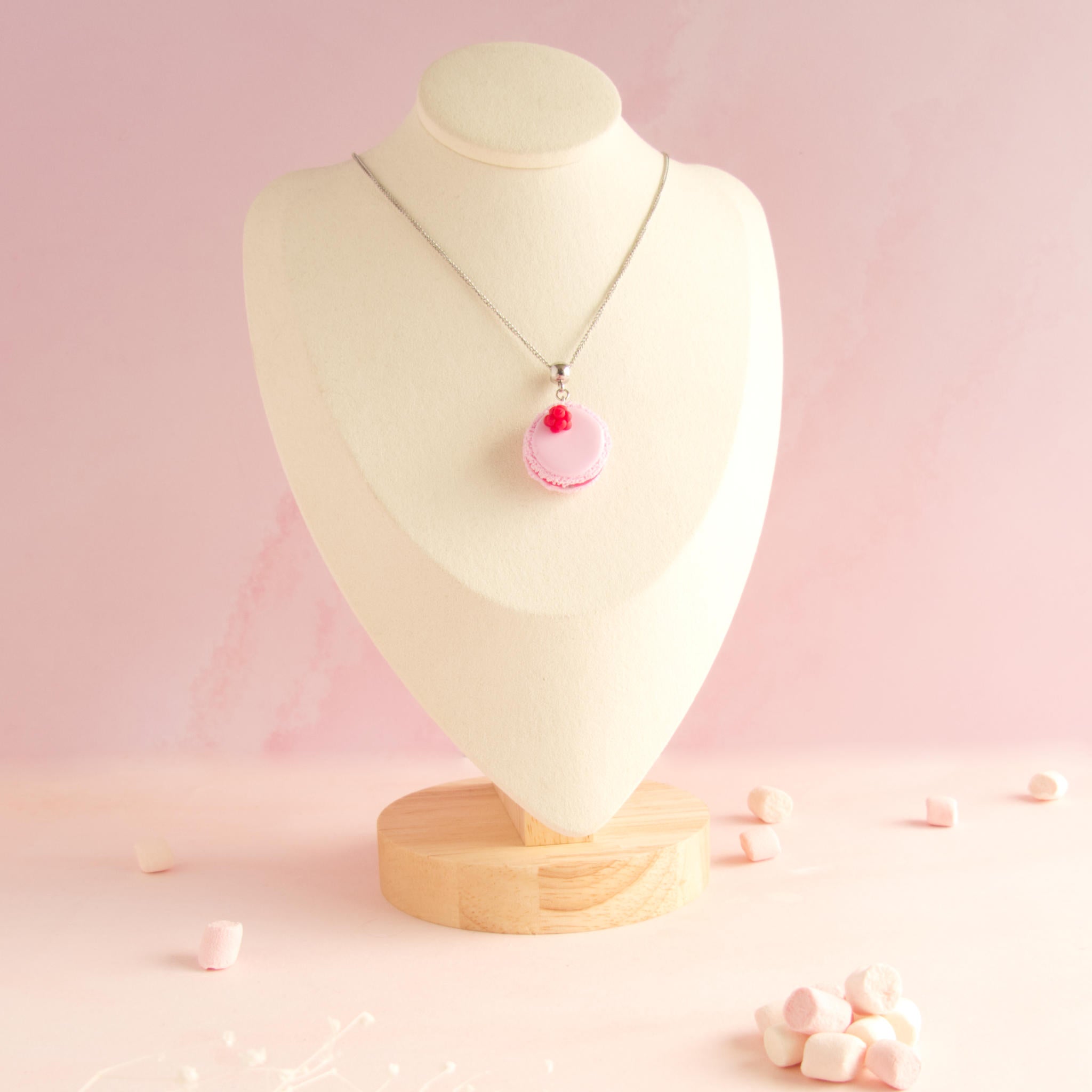 Collier macaron