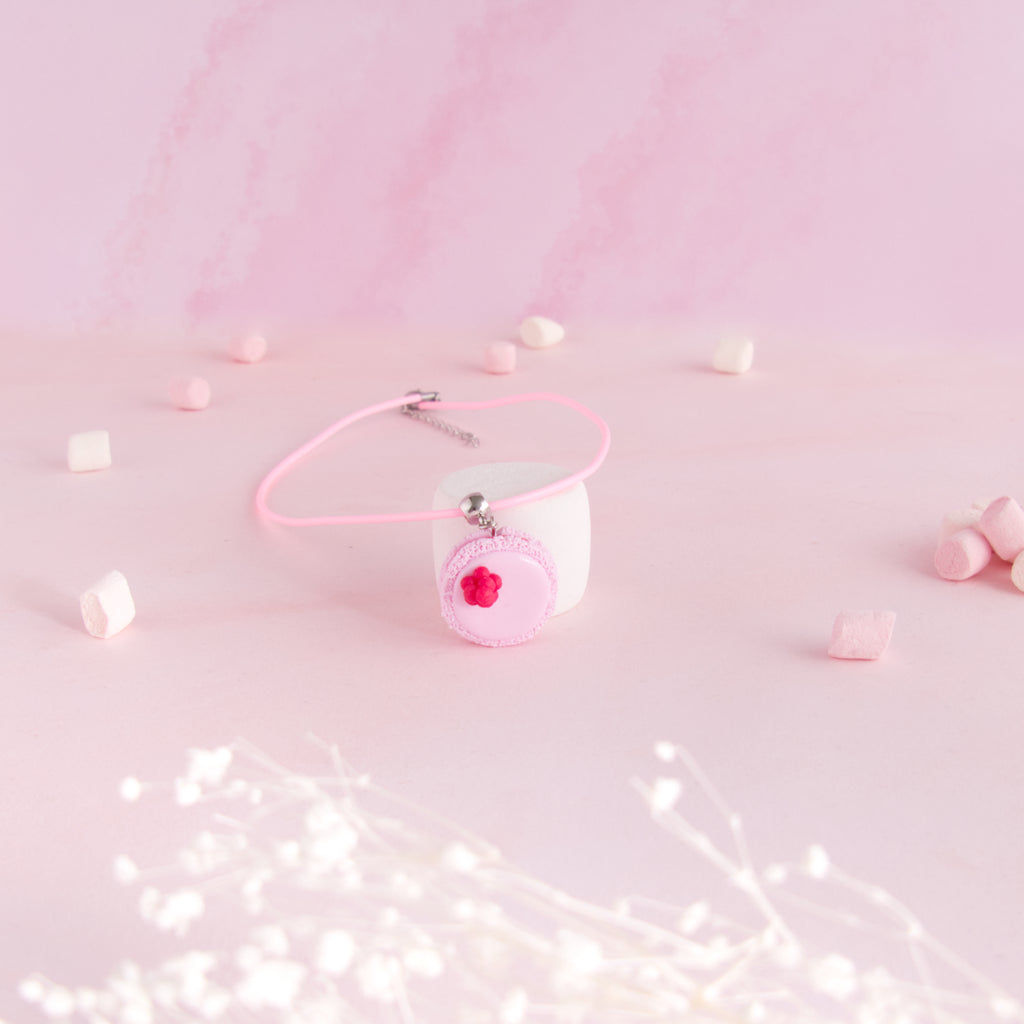 Collier macaron