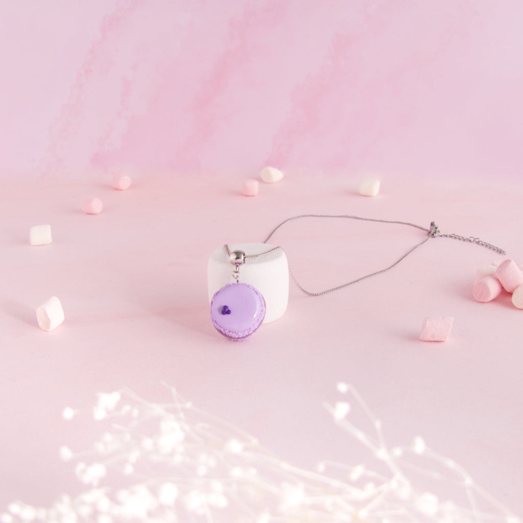 Collier macaron