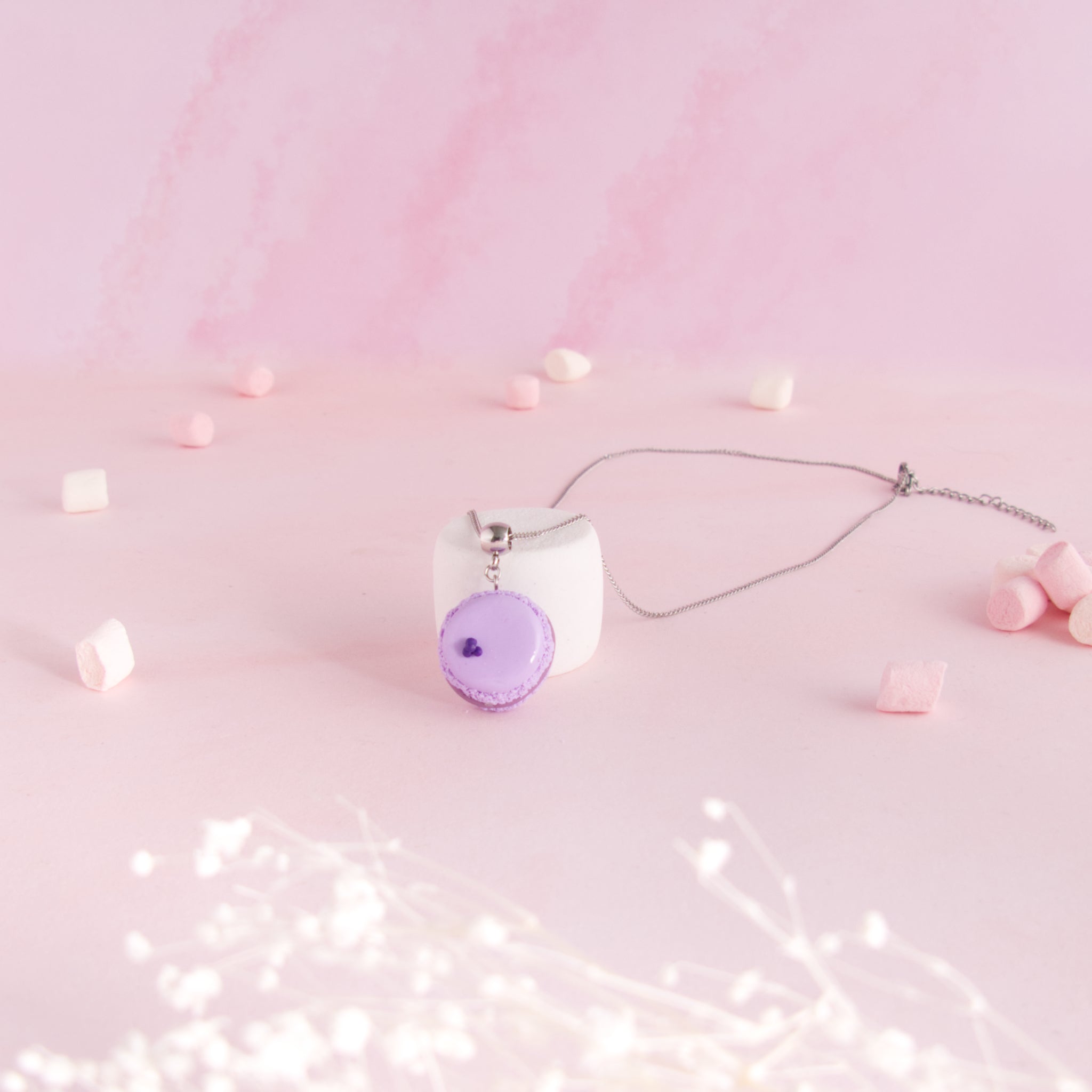 Collier macaron