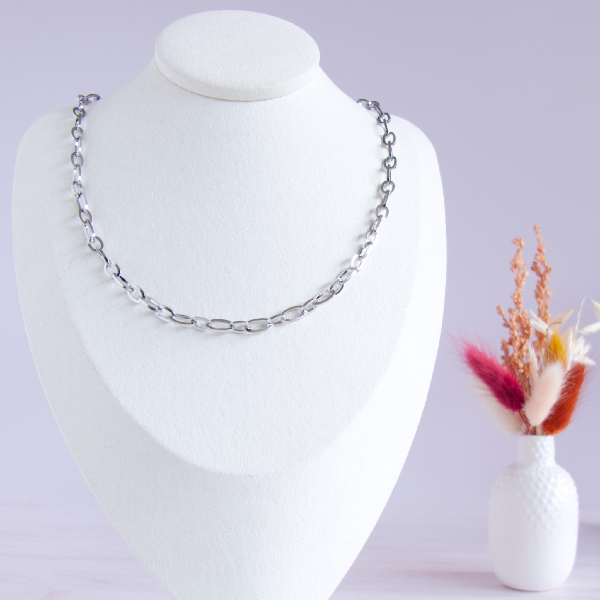 Collier à composer soi-même avec charms interchangeables