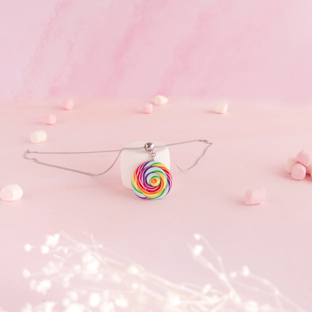 Collier sucette lolipop