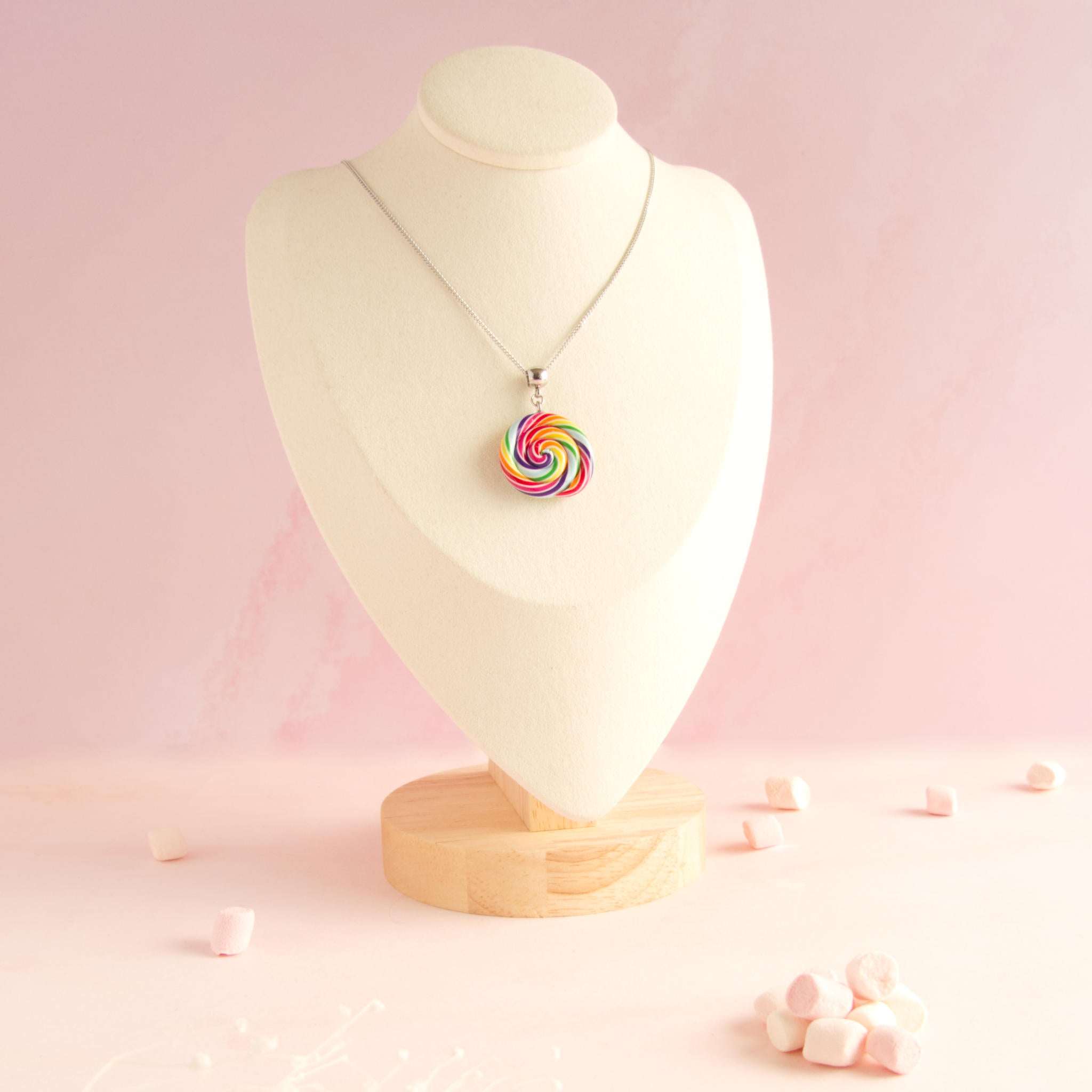 Collier sucette lolipop