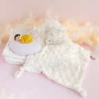coffret couverture et doudou blanc veilleuse mixte
