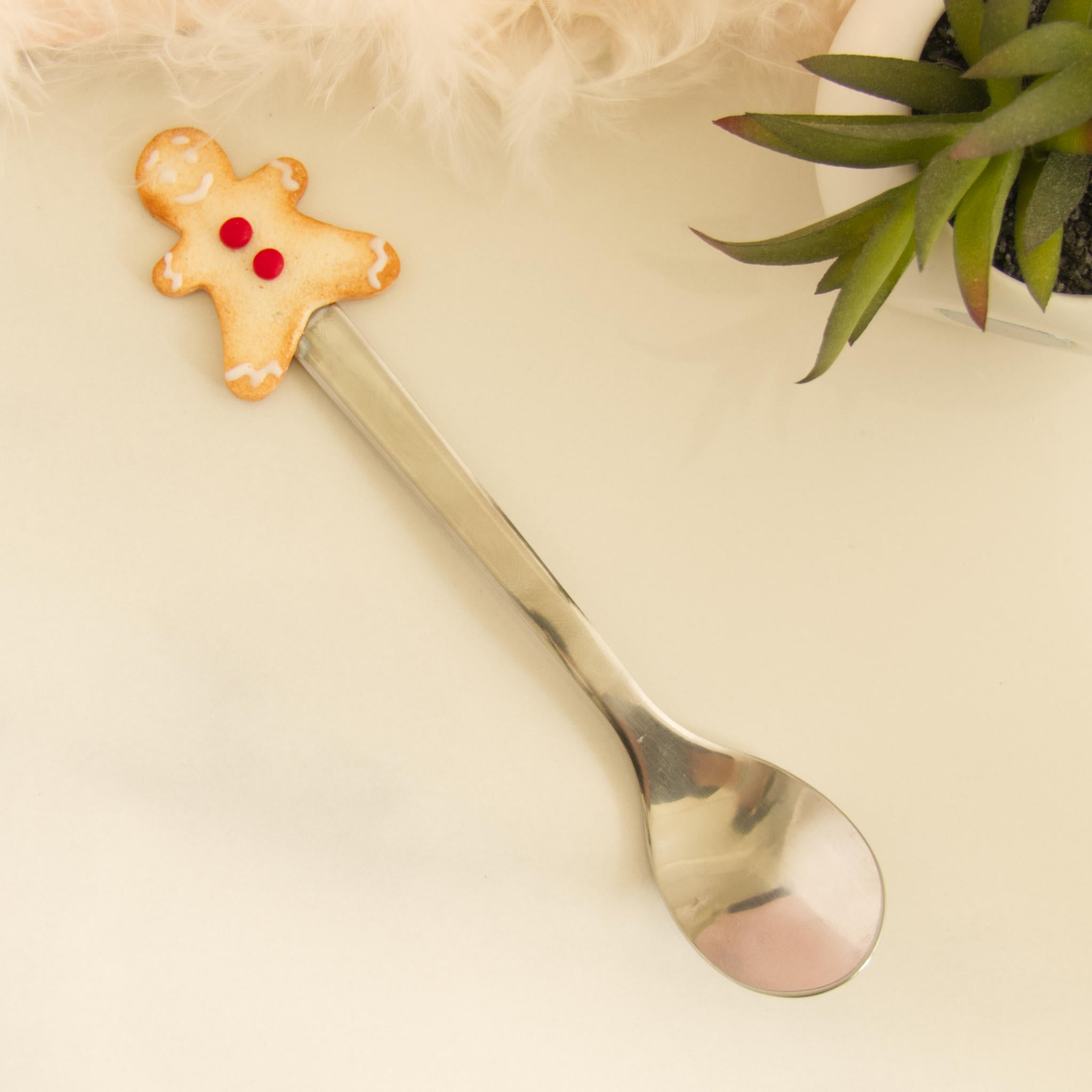 Cuillère biscuit noël