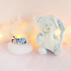 doudou bleu veilleuse marin
