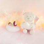 doudou rose veilleuse bordeaux