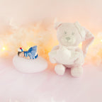 doudou rose veilleuse marinière
