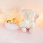 doudou rose veilleuse orange