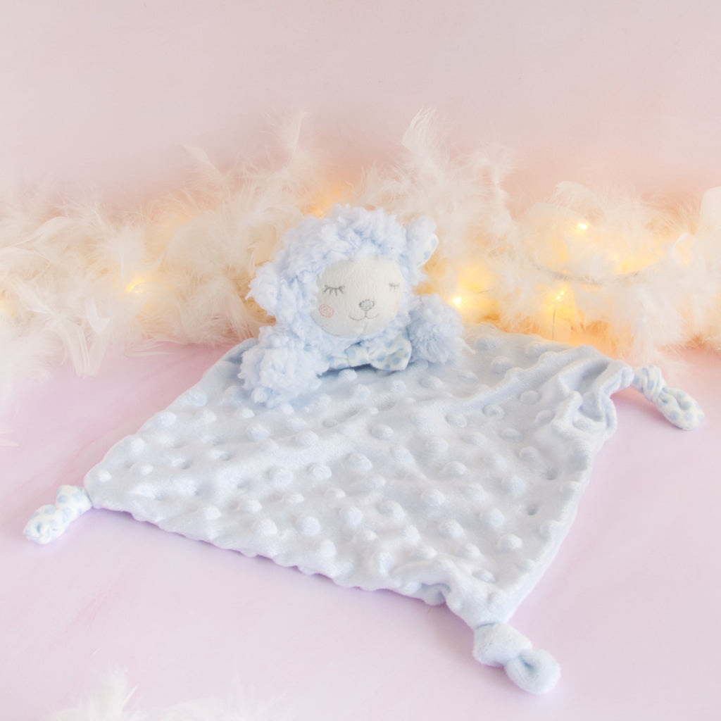 Coffret naissance veilleuse bébé avec couverture et doudou