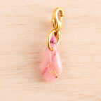 mini goutte marbré rose doré