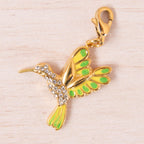 oiseau vert doré