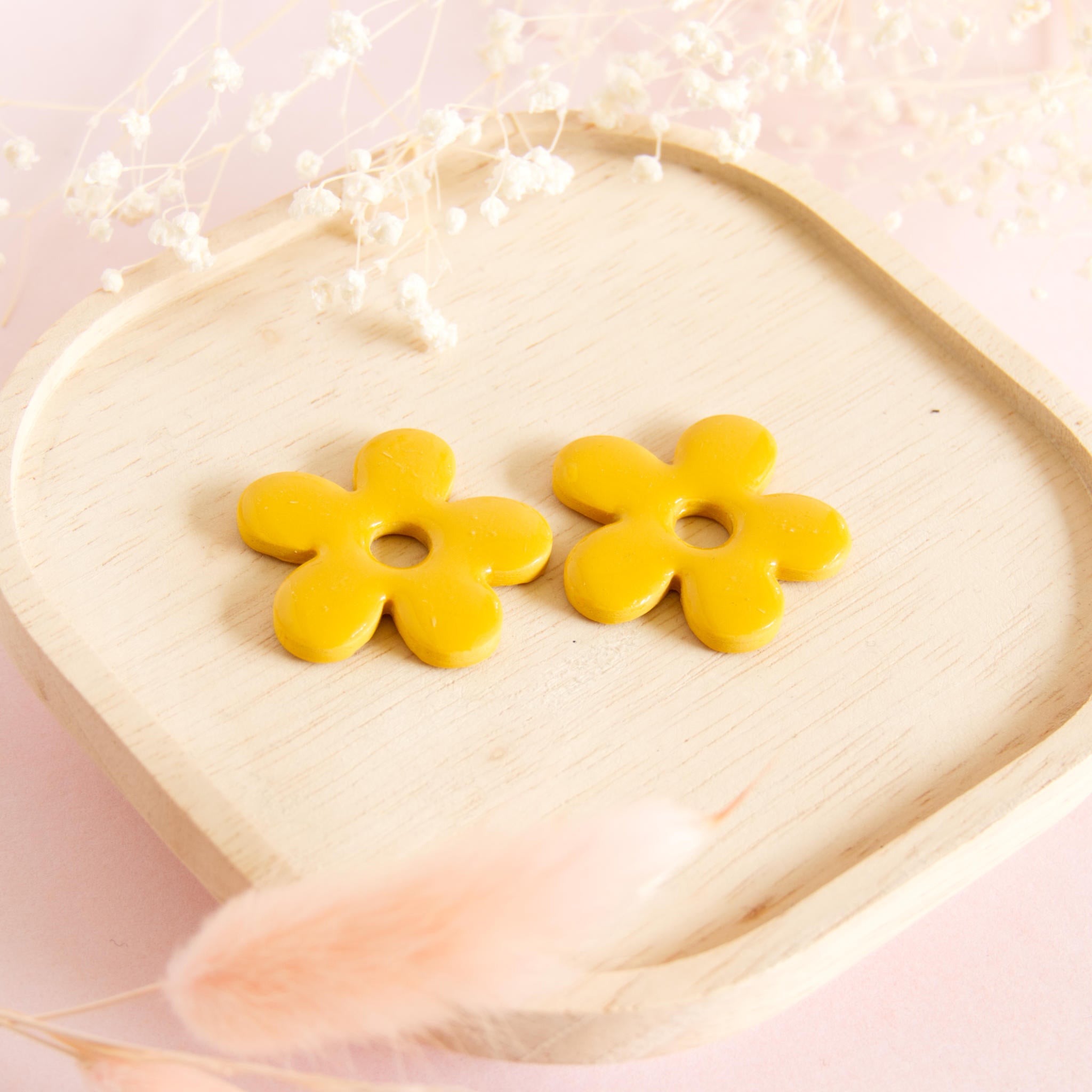 Pampilles "Soline" pour créoles interchangeables