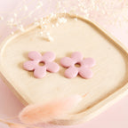 Créoles interchangeables Fleur modèle "Soline"