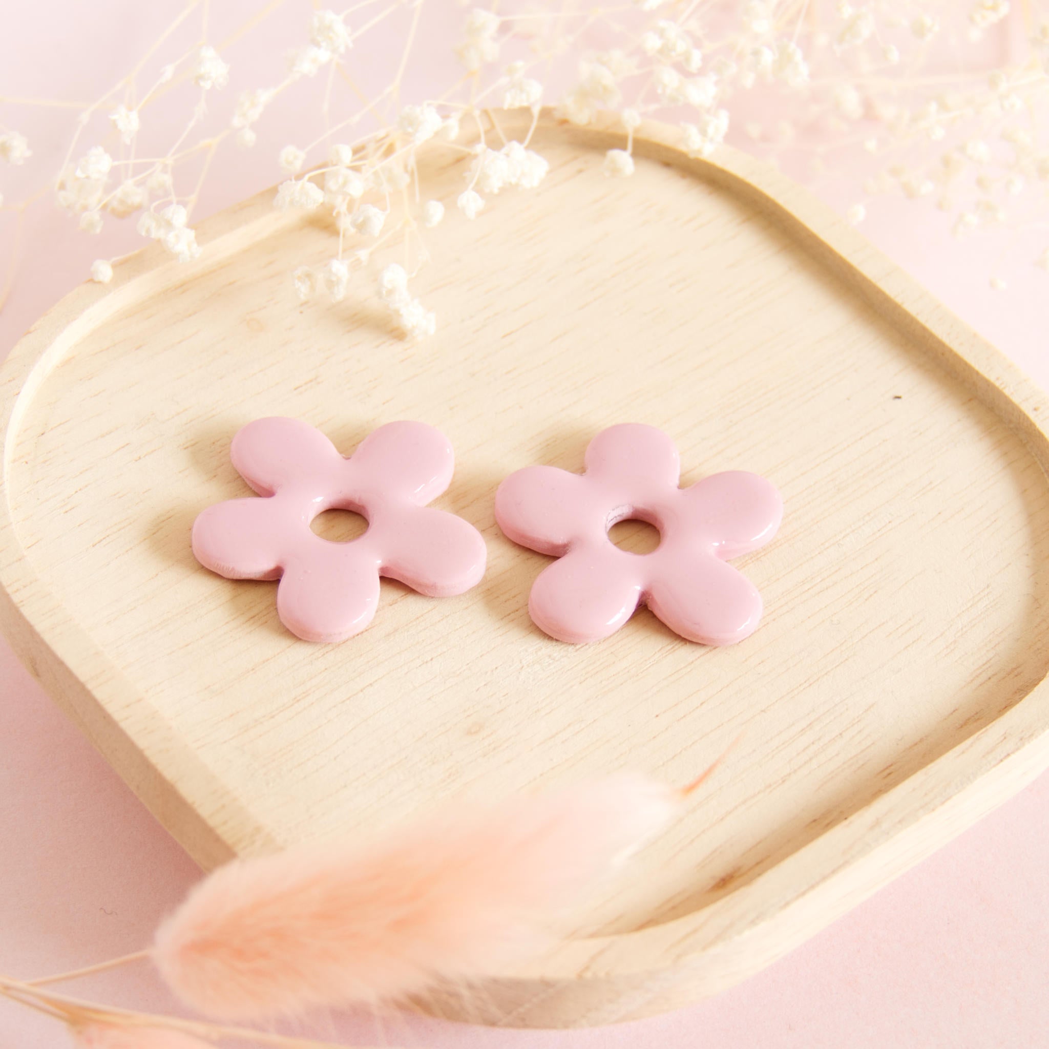 Pampilles "Soline" pour créoles interchangeables