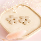 Créoles interchangeables Fleur modèle "Soline"