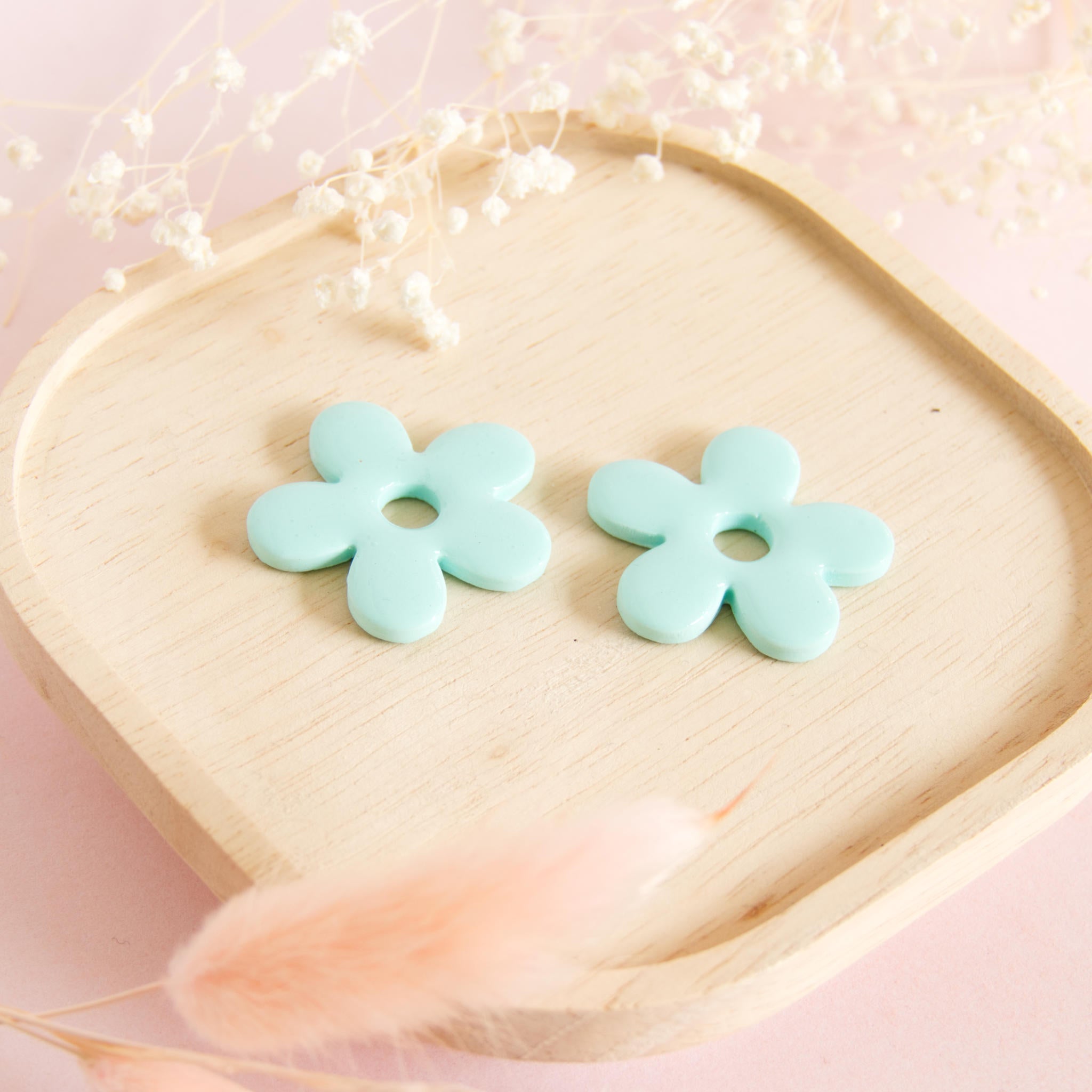 Pampilles "Soline" pour créoles interchangeables