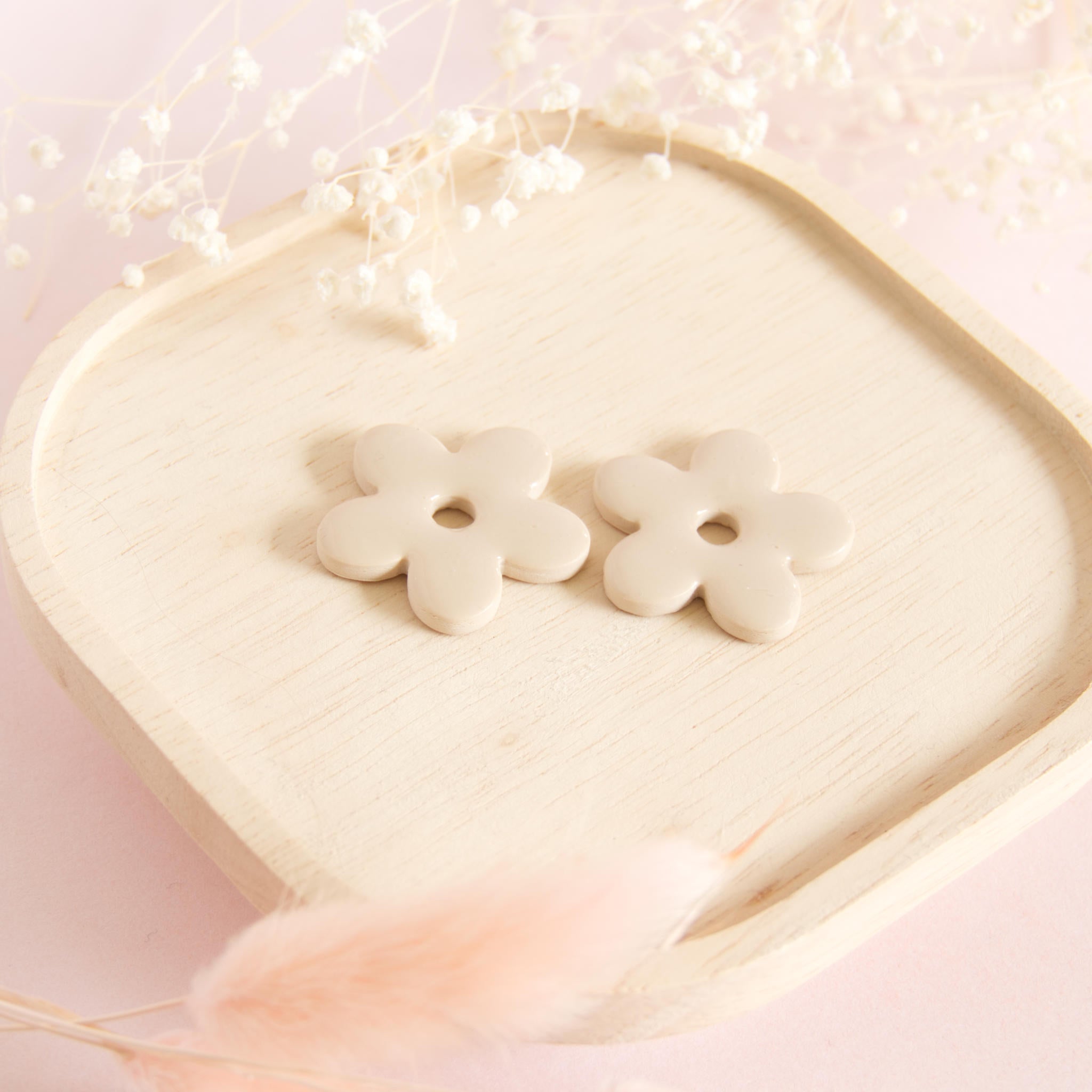 Pampilles "Soline" pour créoles interchangeables