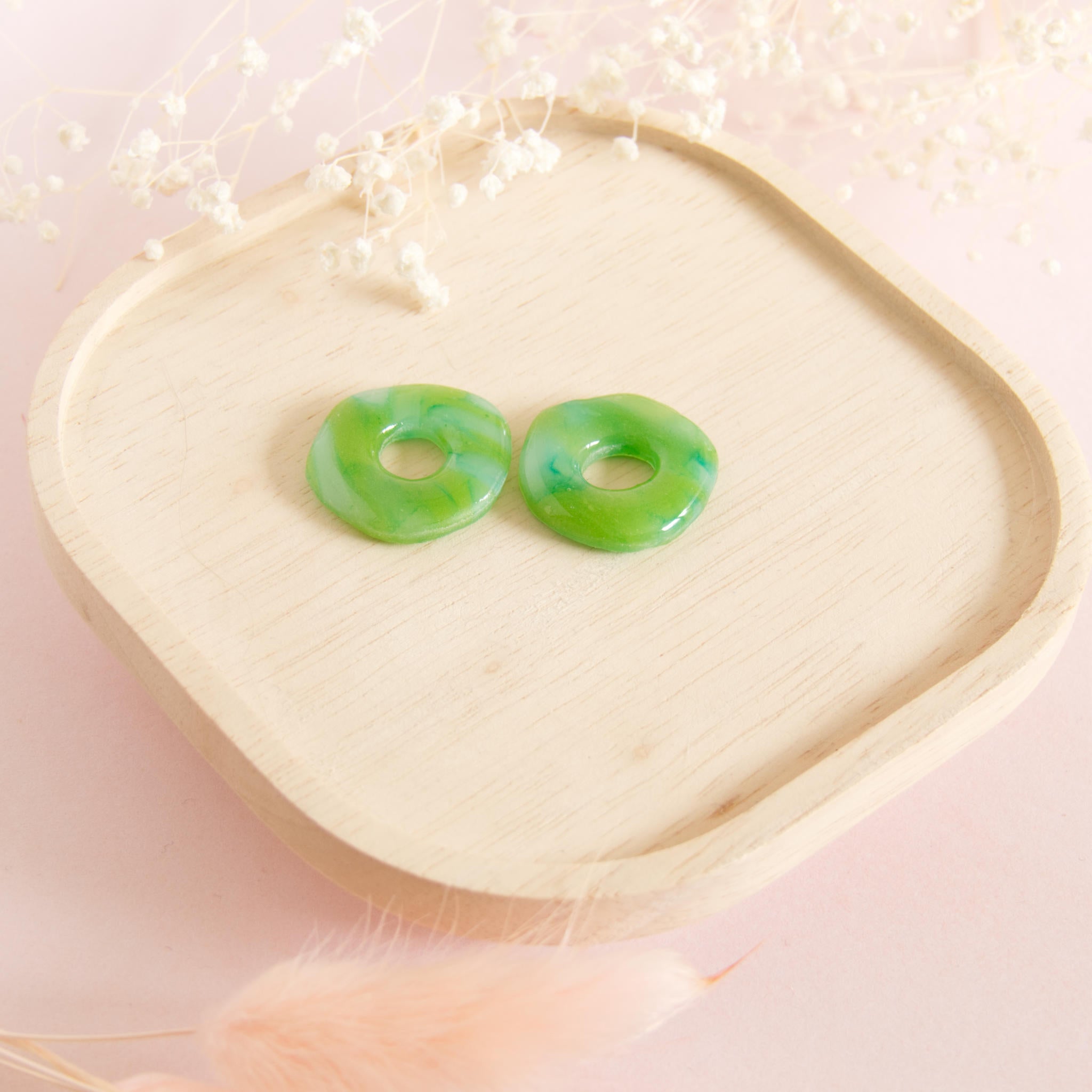 Pampilles "Aliana" pour créoles interchangeables