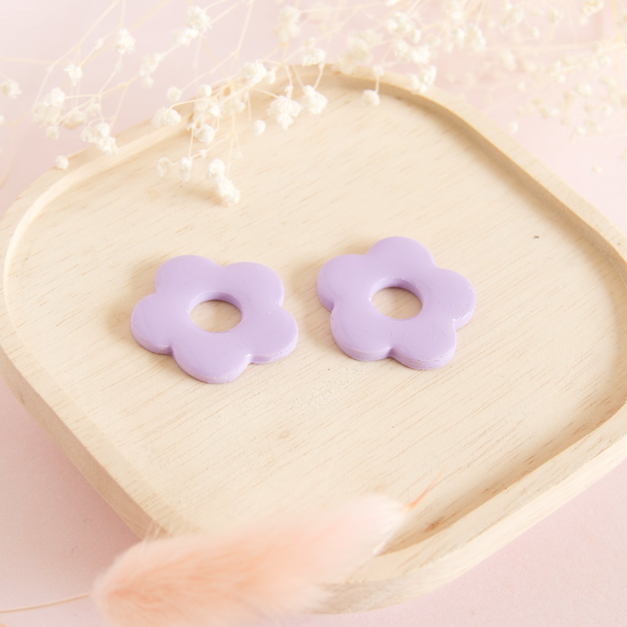 Pampilles "Erina" pour créoles interchnageables