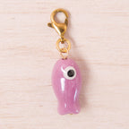 poisson violet doré