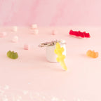 Porte-clés bonbon crocodile