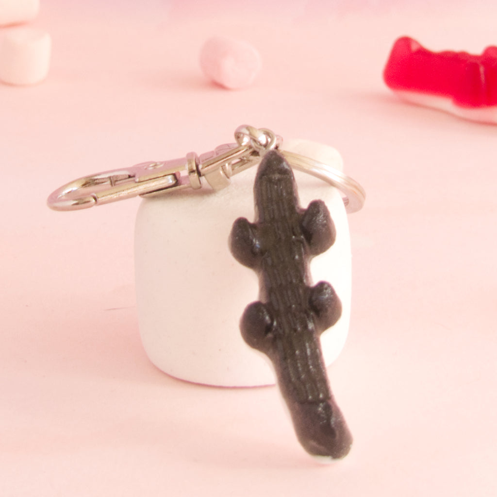 Porte-clés bonbon crocodile