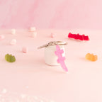 Porte-clés bonbon crocodile