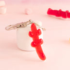 Porte-clés bonbon crocodile