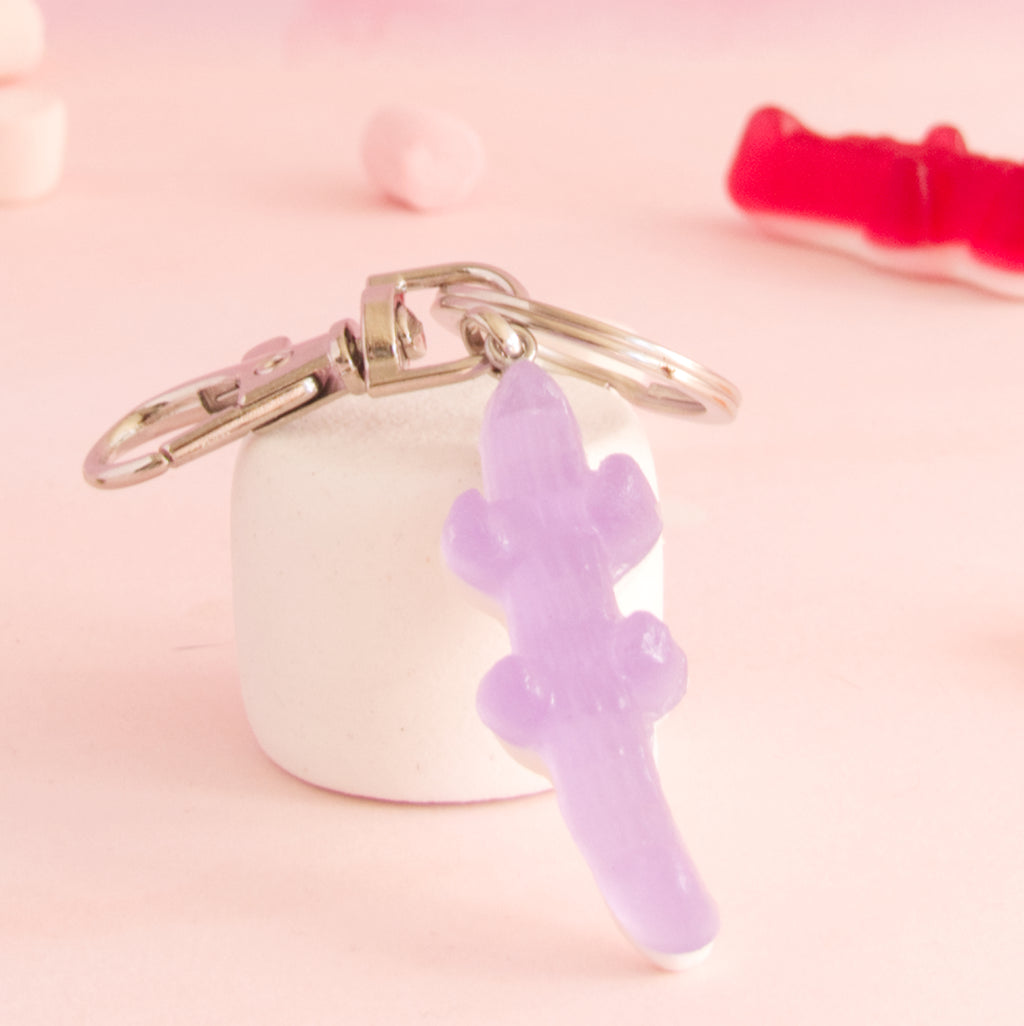 Porte-clés bonbon crocodile