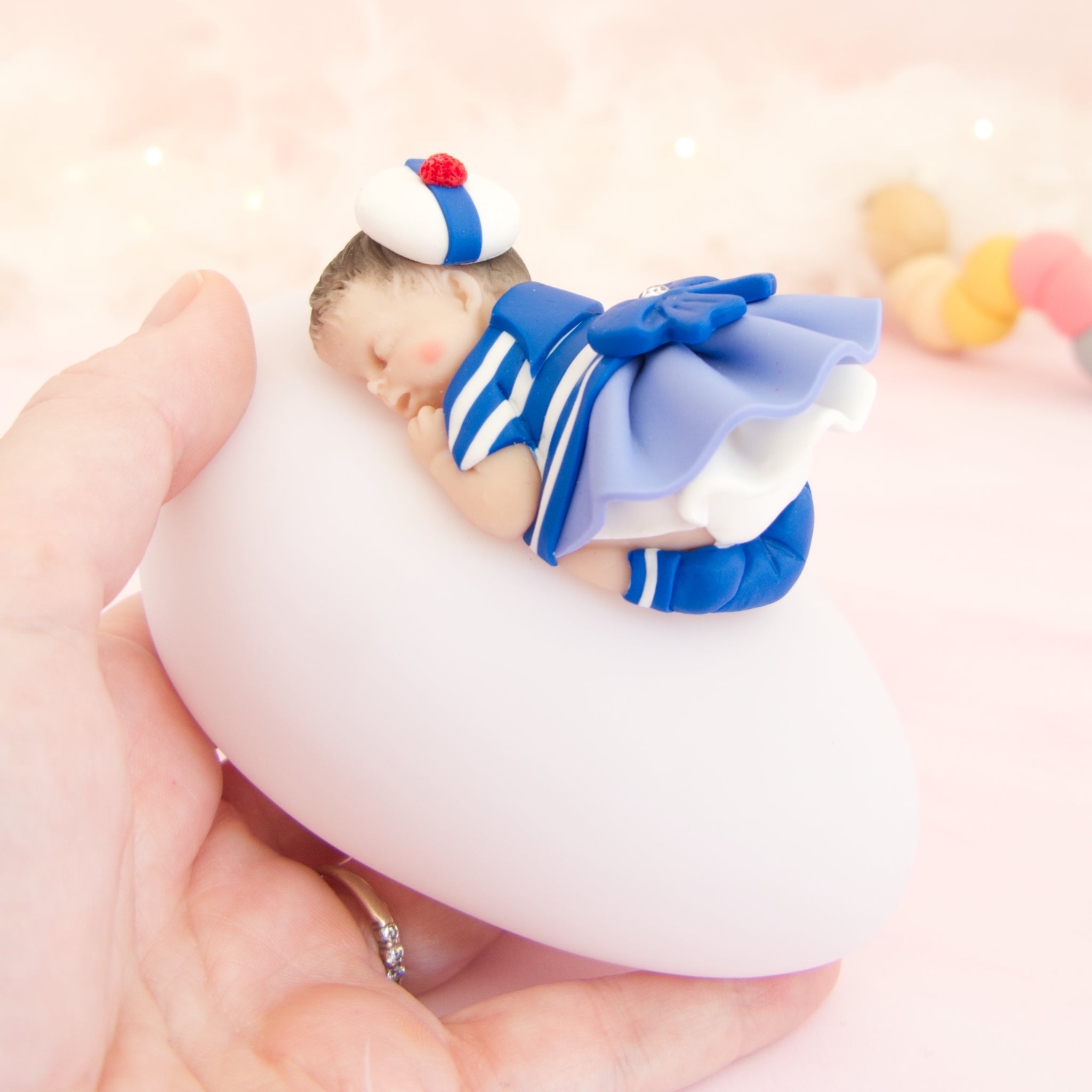 veilleuse fille marinière