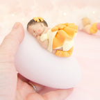 veilleuse fille orange