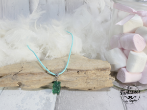 collier ours vert