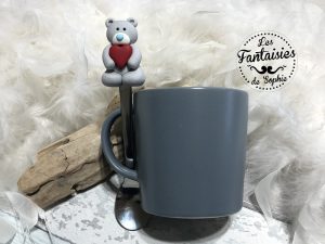 tasse cuillère ours