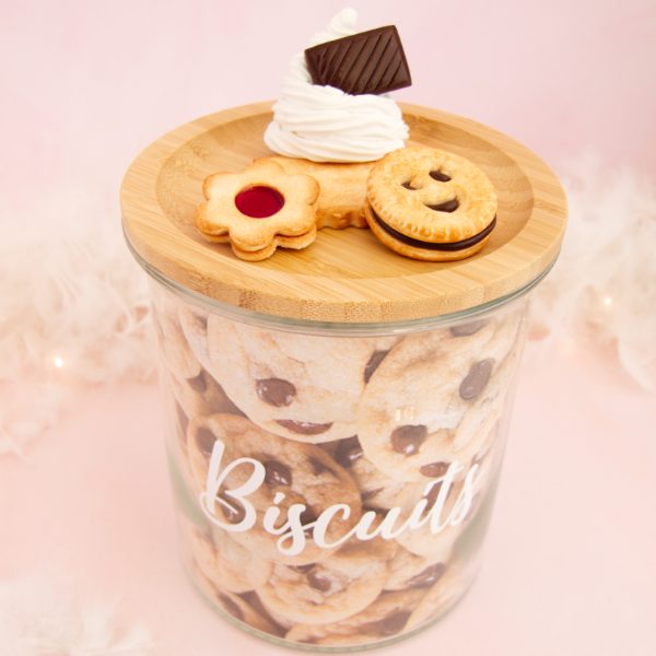 bocal à biscuits-chantilly-bn-choco-biscuit-fleur-fraise